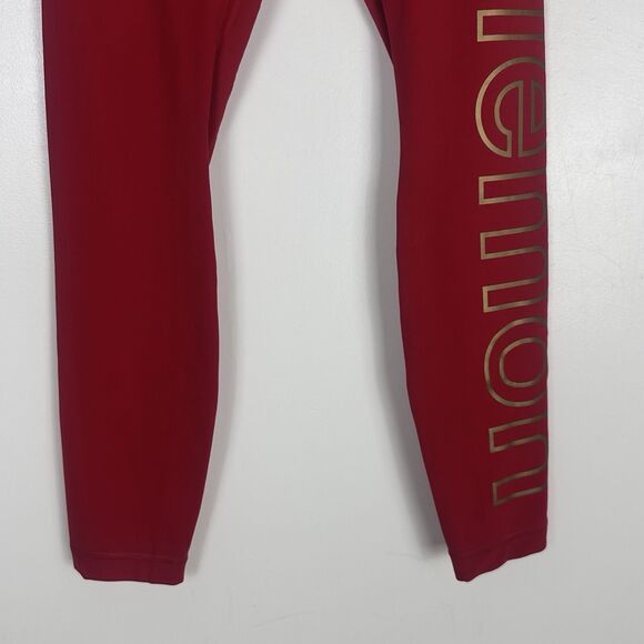 Lululemon  Align HR Pant 25” Legging Size 4 Dark Red Gold - Picture 4 of 10